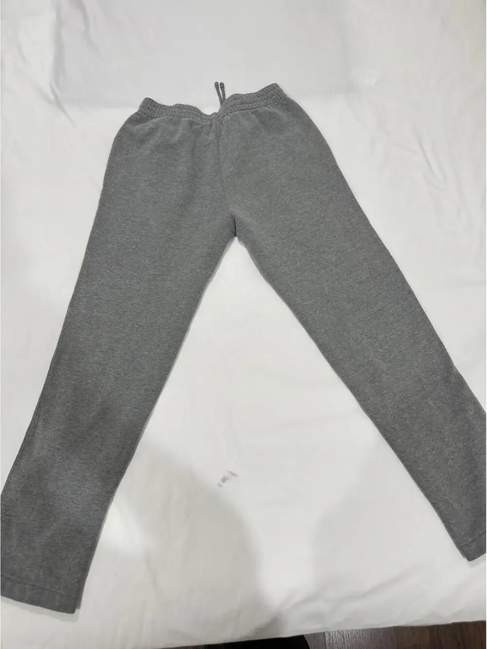 Abercrombie & Fitch Gray Essential Soft Fleece Drawstring Sweatpants- Size Small
